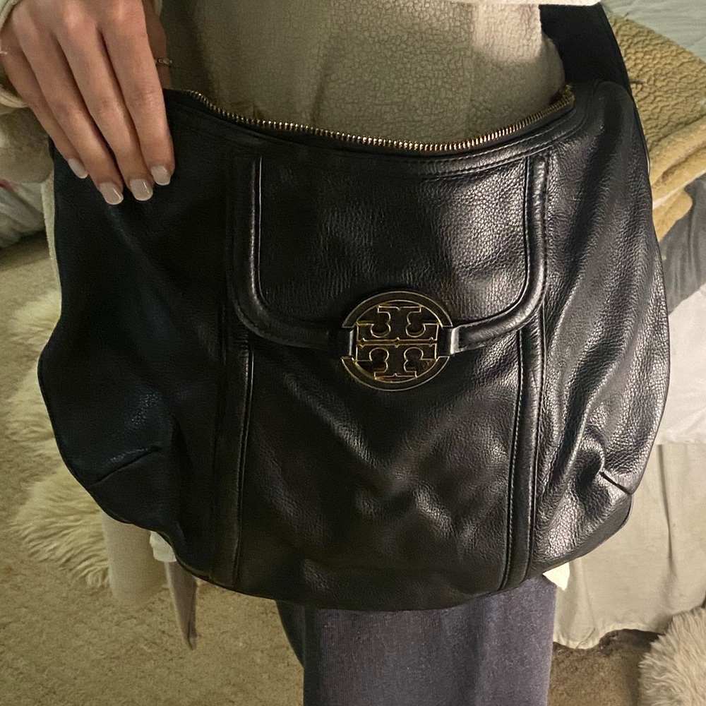 Tory Burch Black Leather Bag